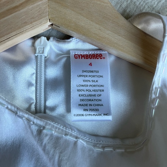 Girls Gymboree silk/polyester/tulle dress size 4 - Picture 3 of 4